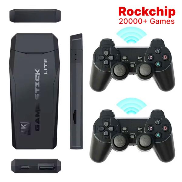 M8 64GB 4K Rockchip RK3032 IC TAKKEN 3 &amp; 20000 GAMES Firmware M8G-V8.0 AND TWO GAME CONTROLLERS RAM 256MB, ROM 128MB